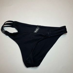 Black Hurley Swim Bottoms